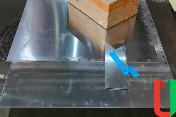 Алюминиевый лист 124х4000х2000 мм АД1Н2 анодированный